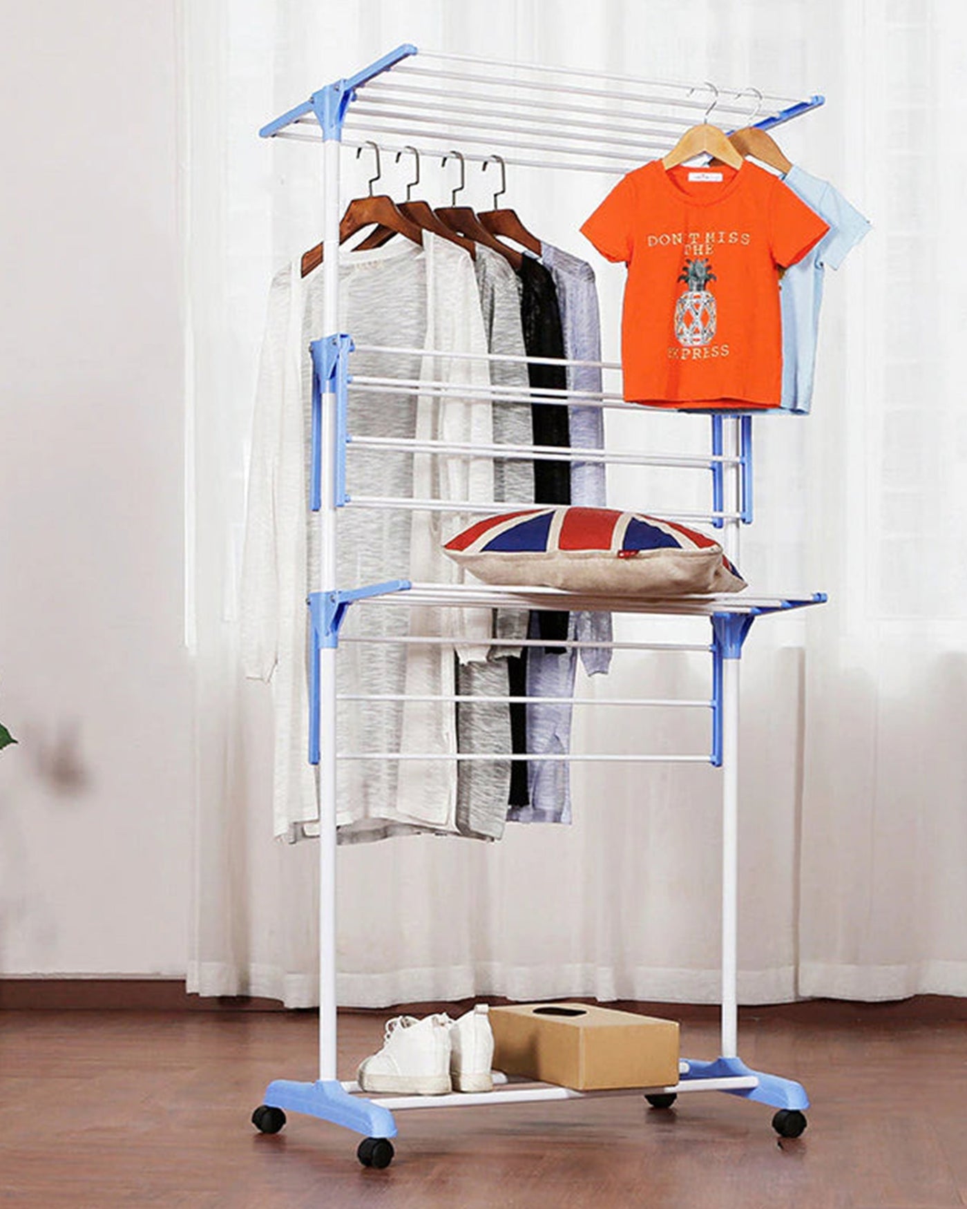 Floor-Standing Drying Rack