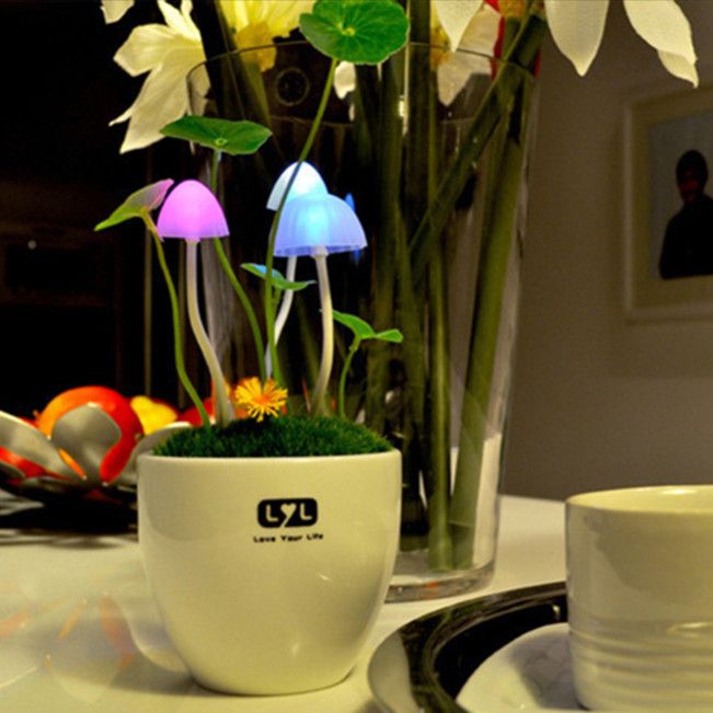 Mushroom Led Night Lamp For Decoration