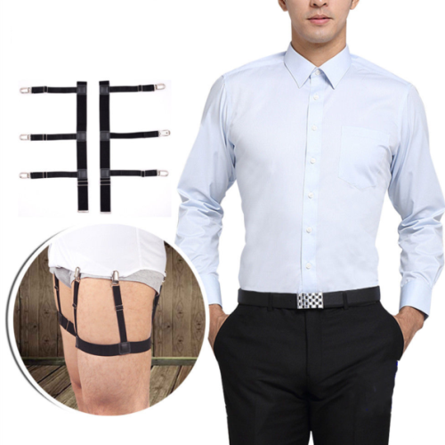 MEN’S SHIRT STAYS GARTER SUSPENDERS SHIRT HOLDER